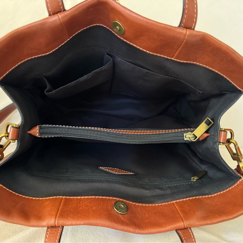 Fossil Carmen Tote Bag EUC - Picture 11 of 16